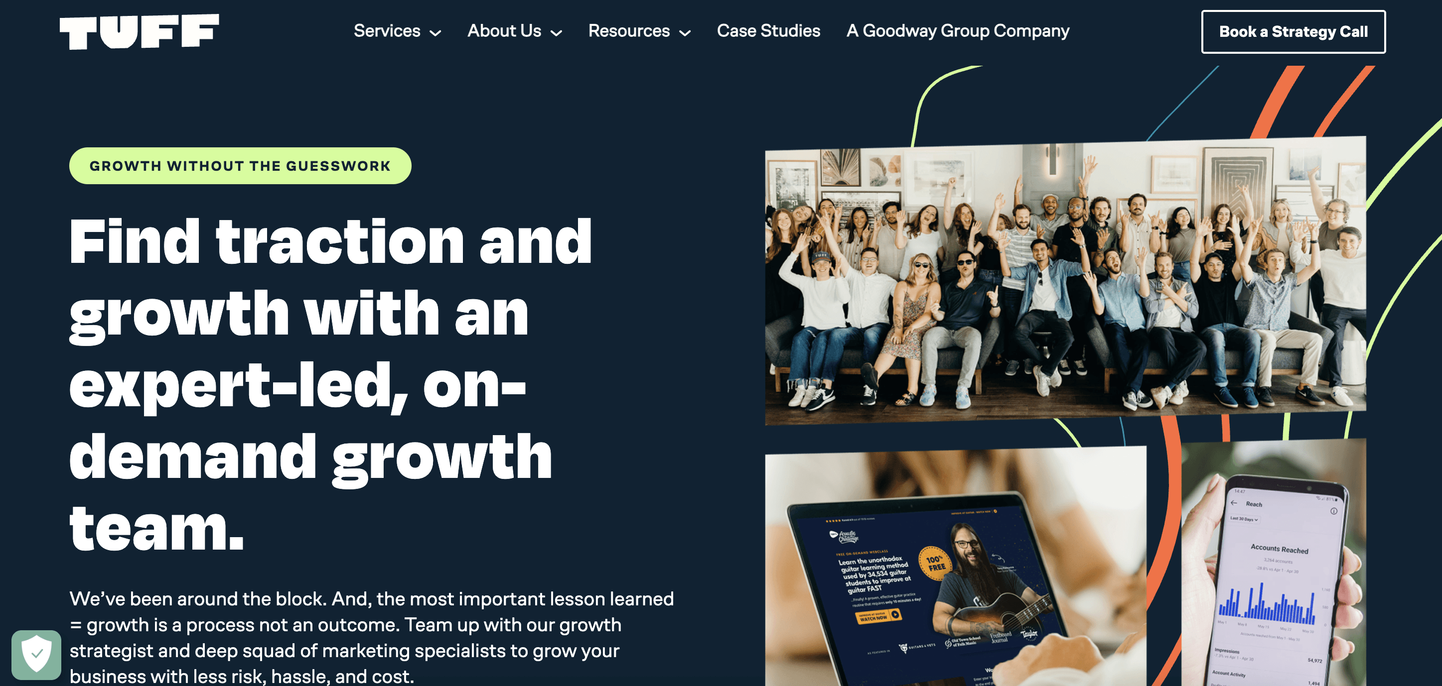 Tuff Growth Homepage