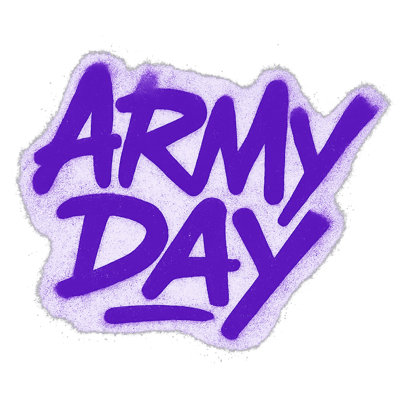 ARMY DAY LOGO WOLFIE