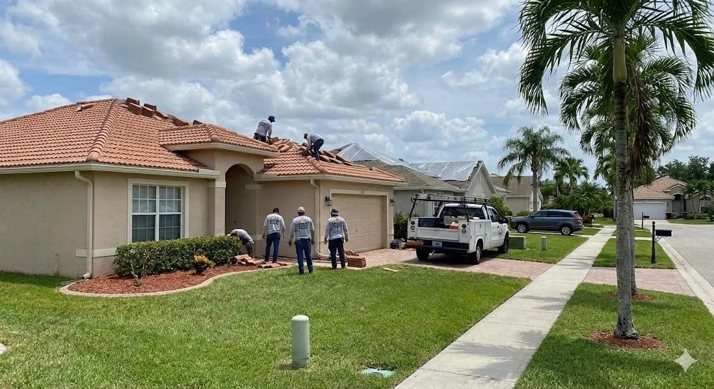 Roofing services across South Florida residential communities