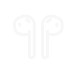 sleek airpods icon