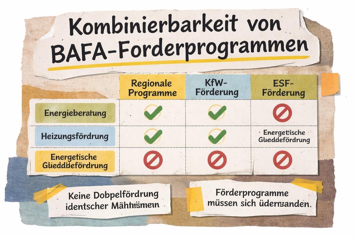 BAFA funding combination rules