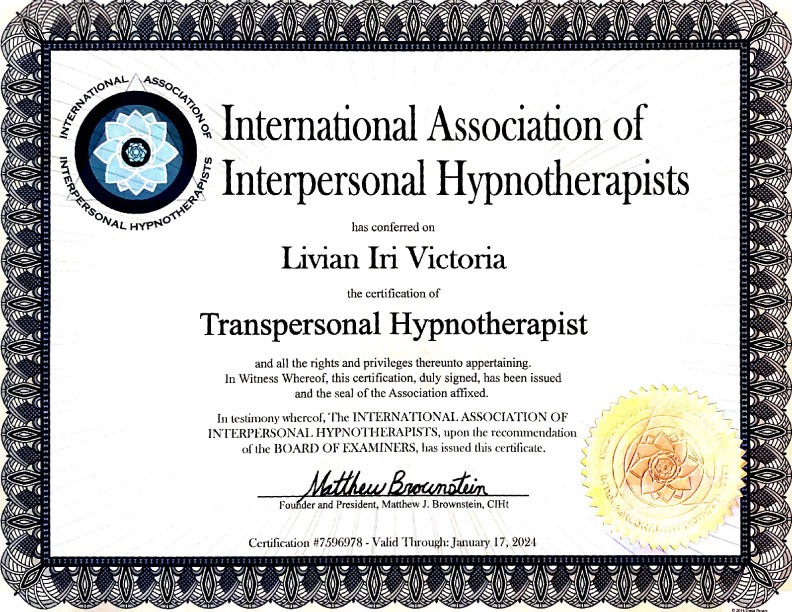 IAIH certificate