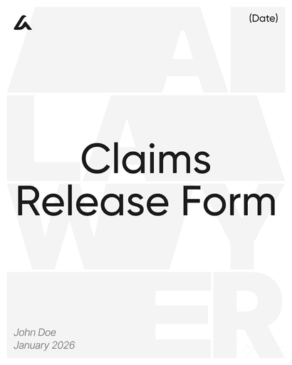 Claims Release Form