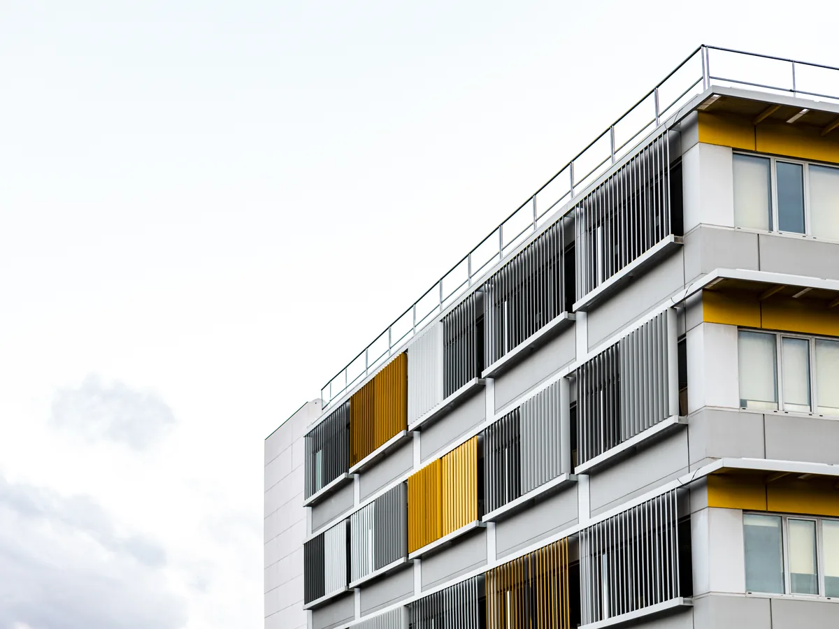 A managed residential building