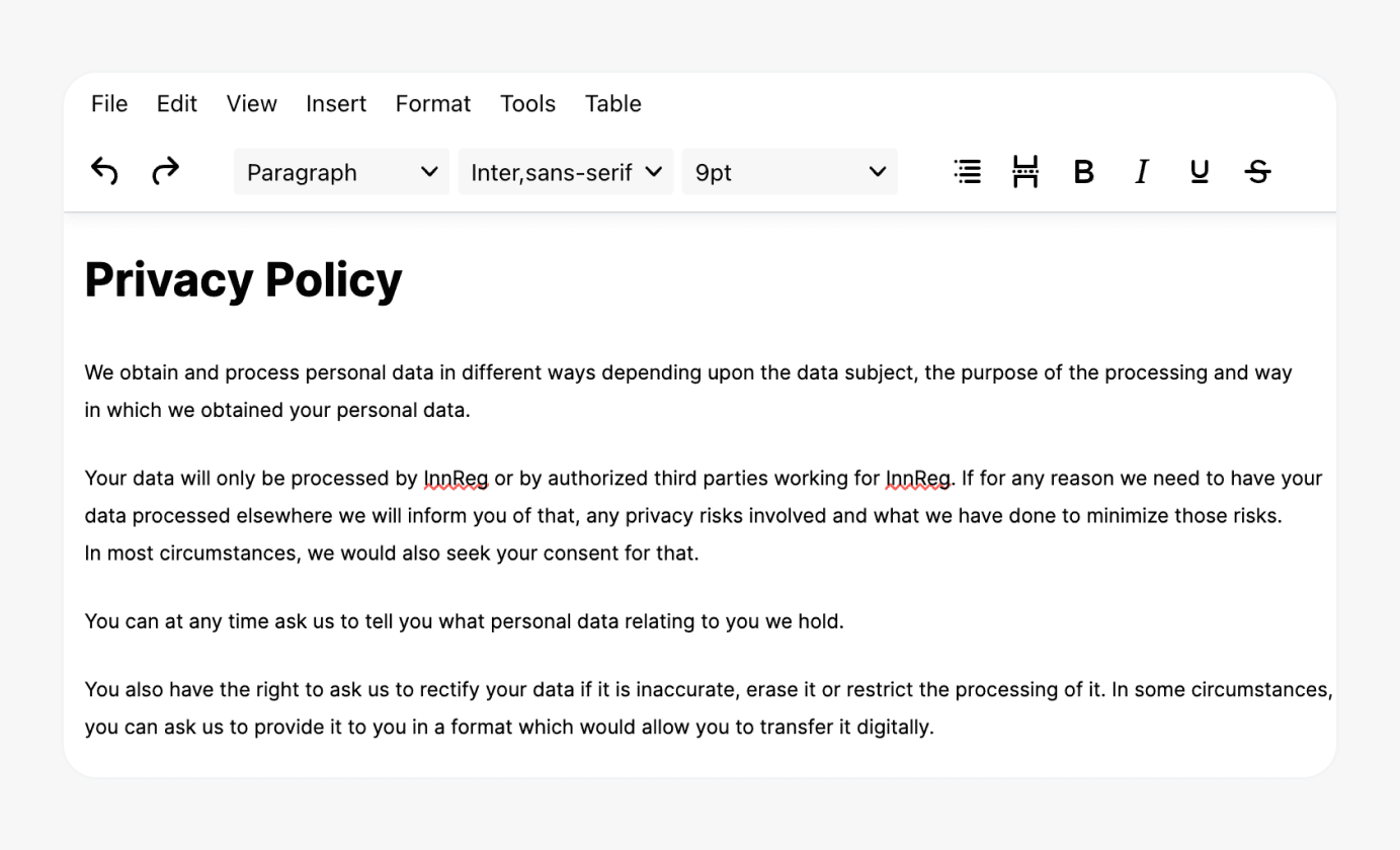 Policy Management Worflows