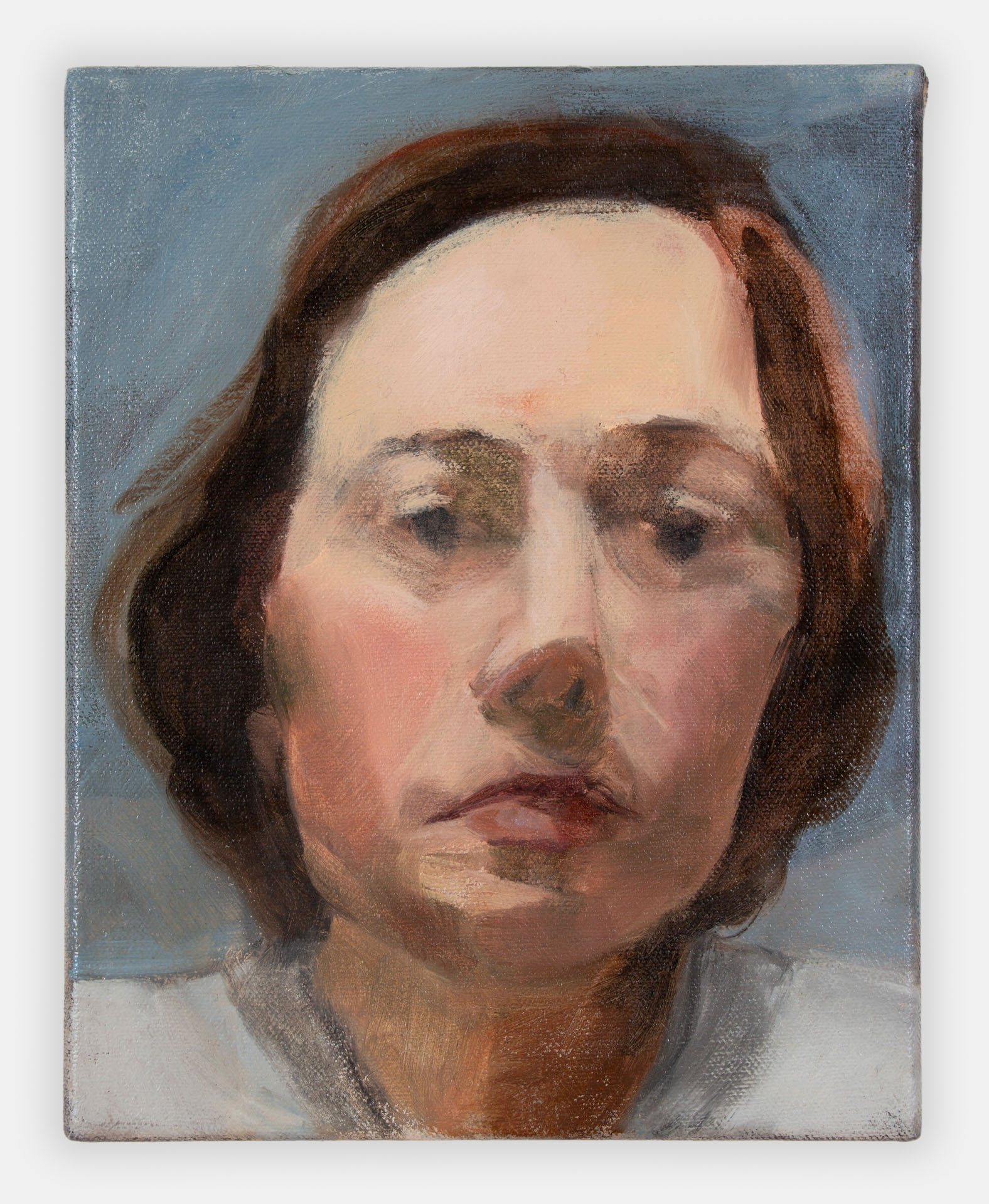 Face, 2022, oil on canvas, 10x8"