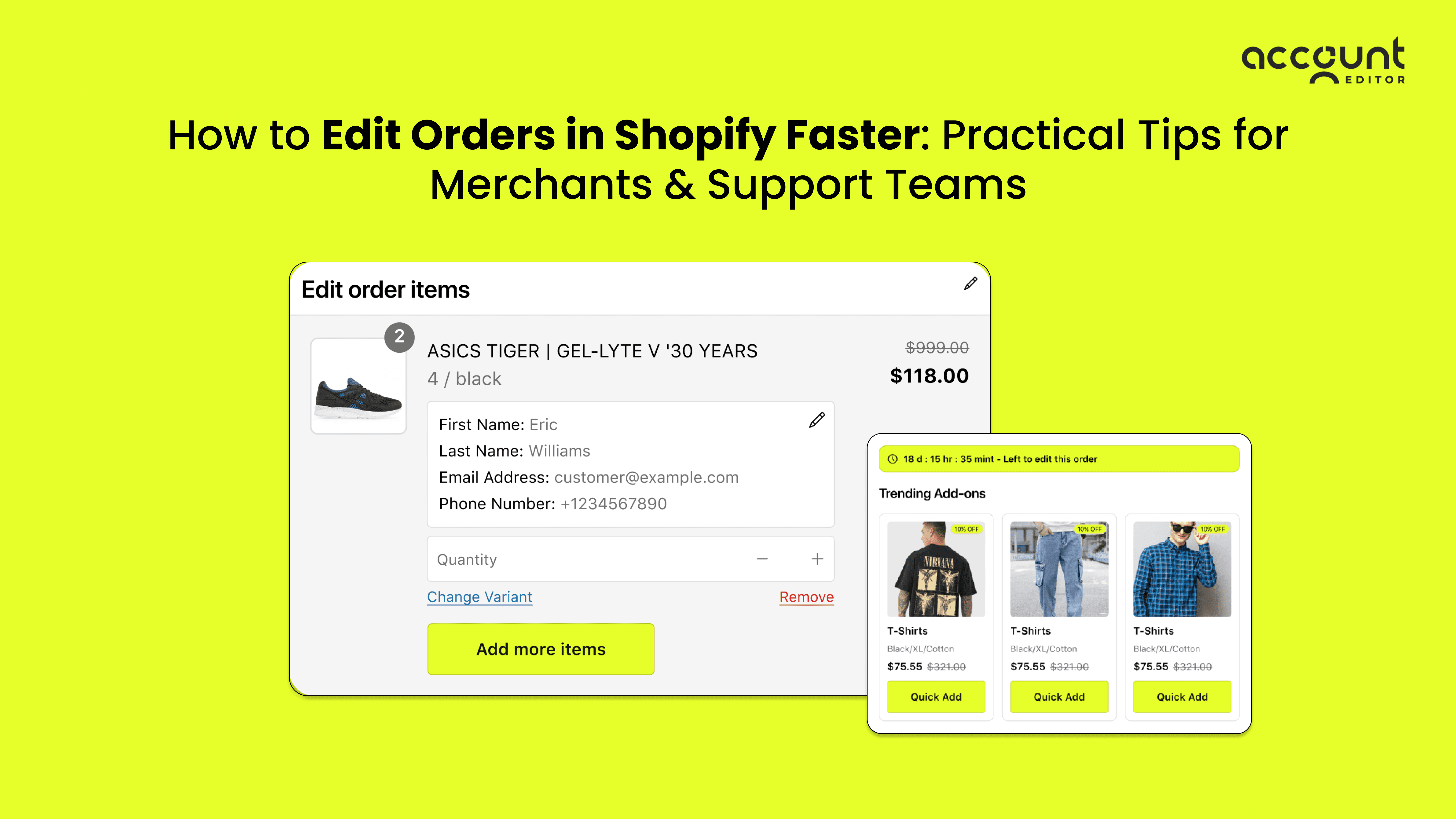 How to Edit Orders in Shopify Faster: Practical Tips for Merchants & Support Teams