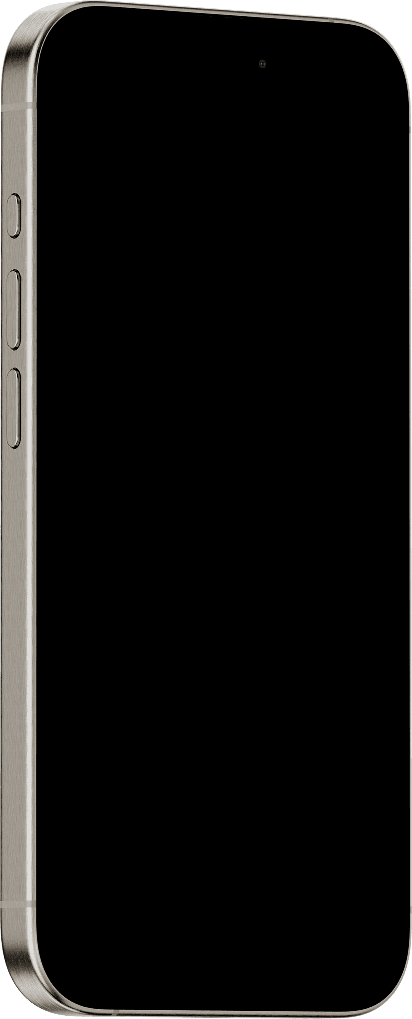 iPhone mockup displaying a white noise app screen.
