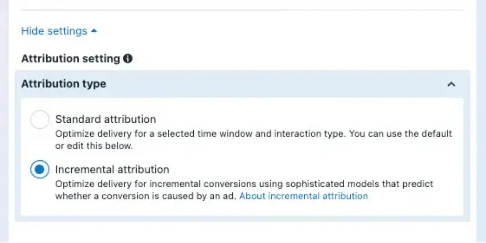 meta incremental attribution | pansyer blog article