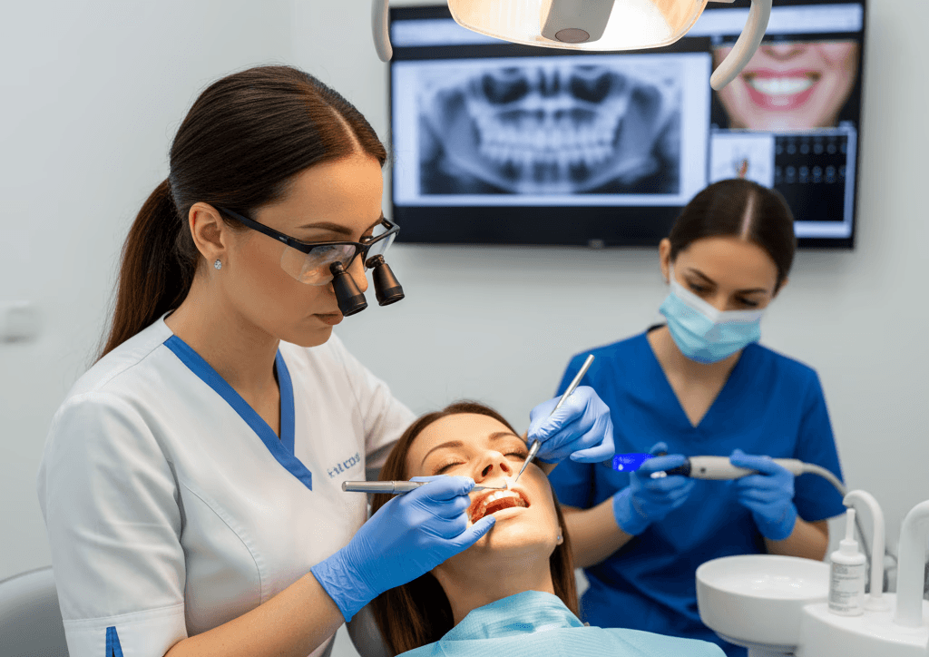 dental veneers procedure