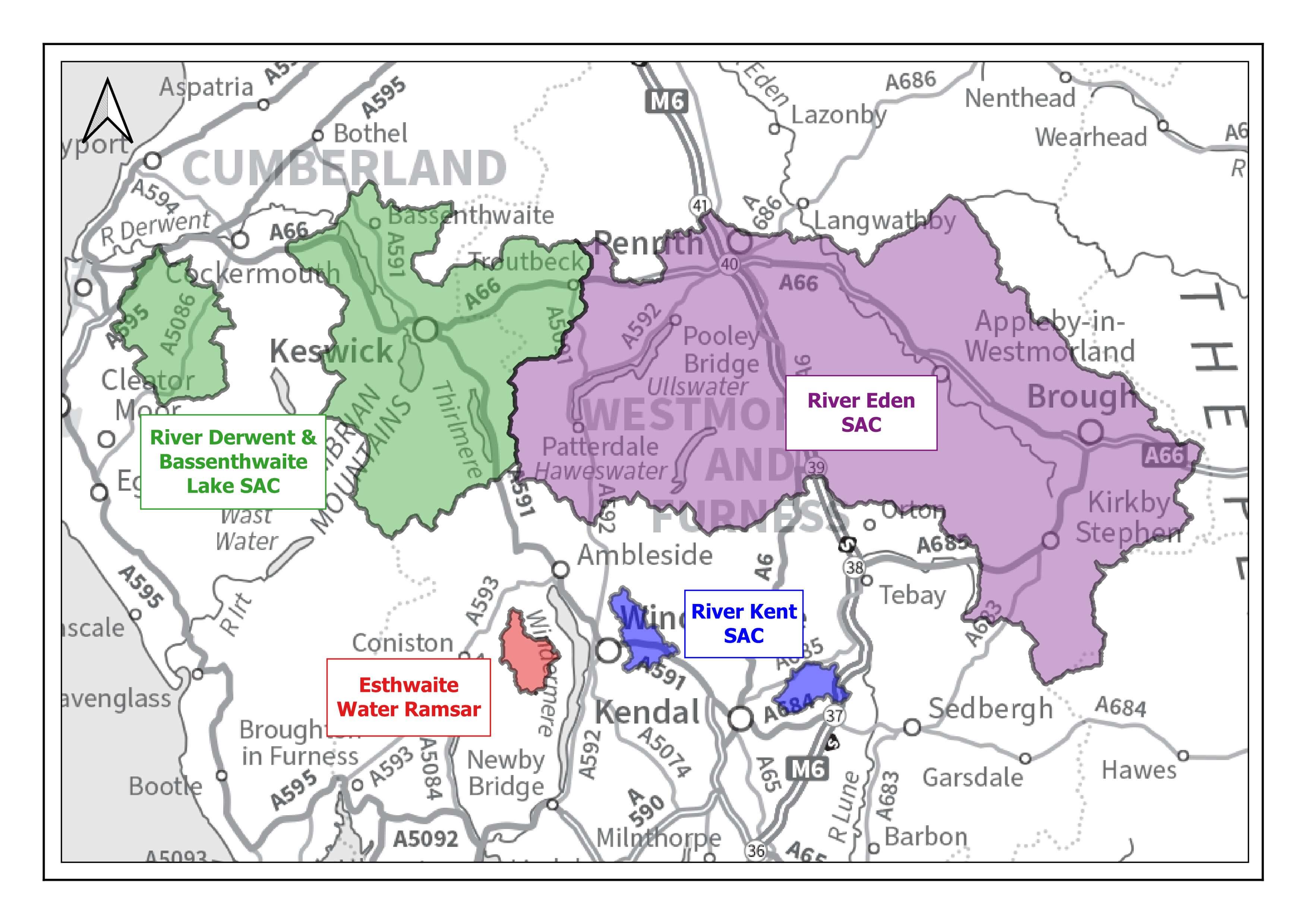 cumbria nutrient neutrality catchments