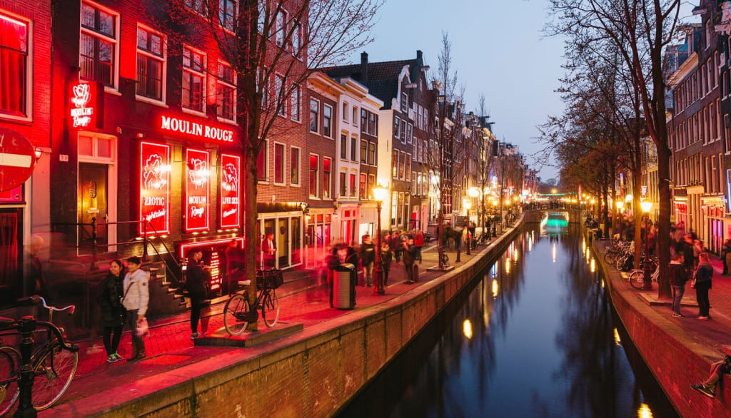 Red Light District em Amsterdam