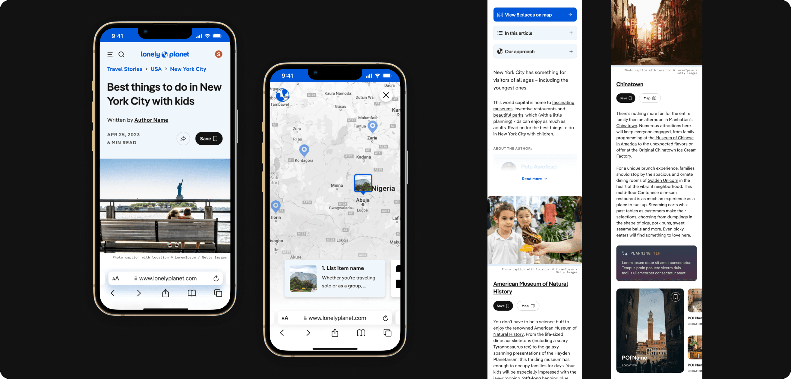 Dynamic Article Template