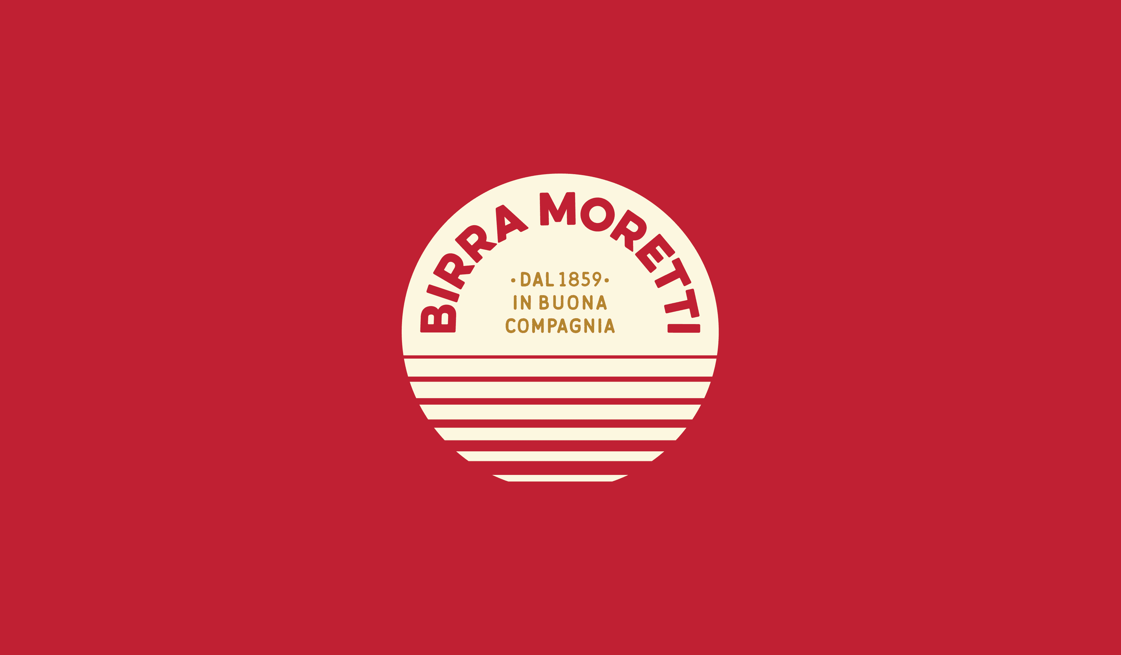 Project logo cover for Birra Moretti Sunsets — open-air cinema concept created by our team