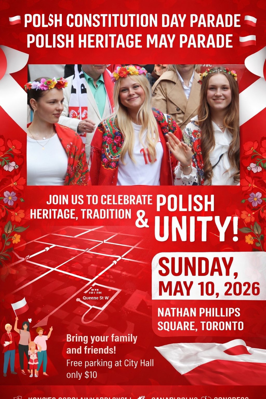 Polonia Ball Plakat