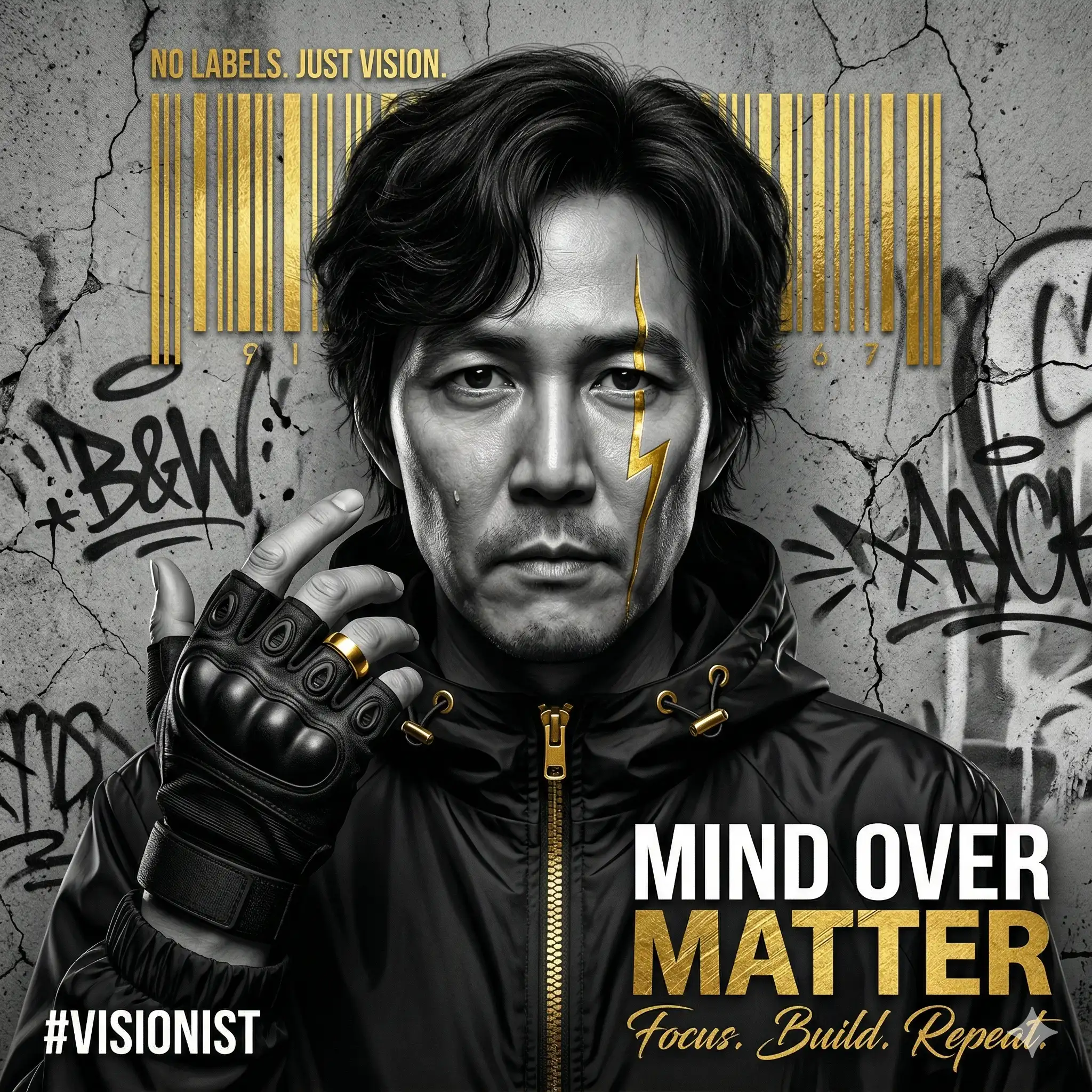 Warm AI-generated portrait of an elderly bearded Indian man wearing a yellow turban, round glasses, and a patterned jacket, smiling inside a dimly lit traditional artisan workshop. Created for the AI marketing prompt library of Mahendra R.