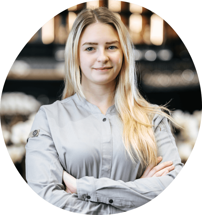 Denisa – pizzařka bistra Benne Bistro.