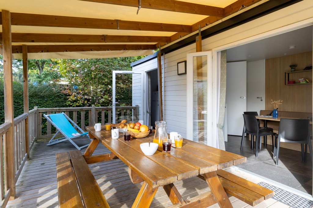 Interieur mobil-home confort 2 chambres sans sanitaires