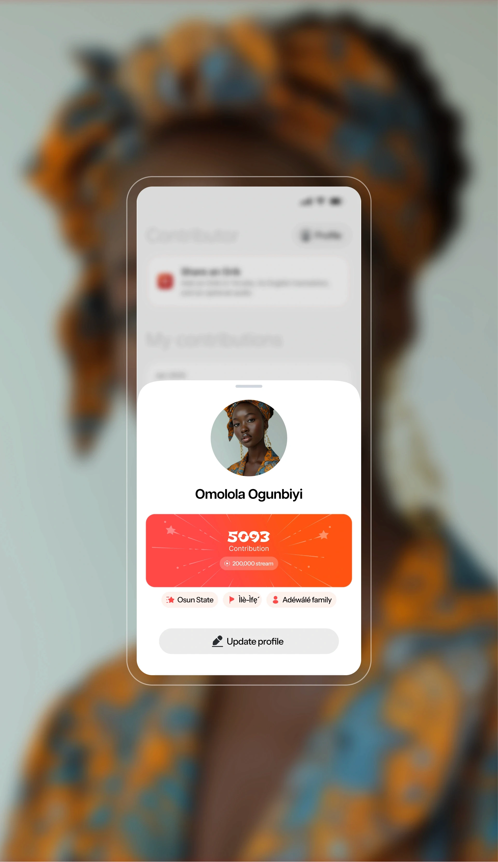Akewi App by Victor Adedini