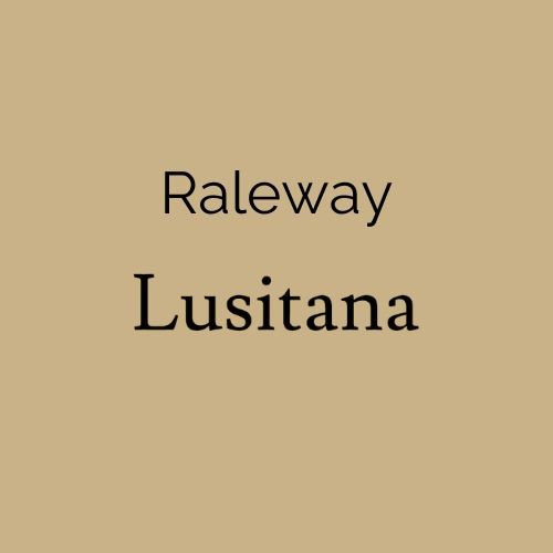 Raleway & Lusitana