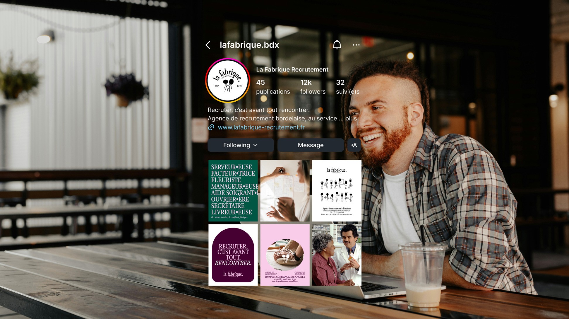 Feed Instagram de La Fabrique.