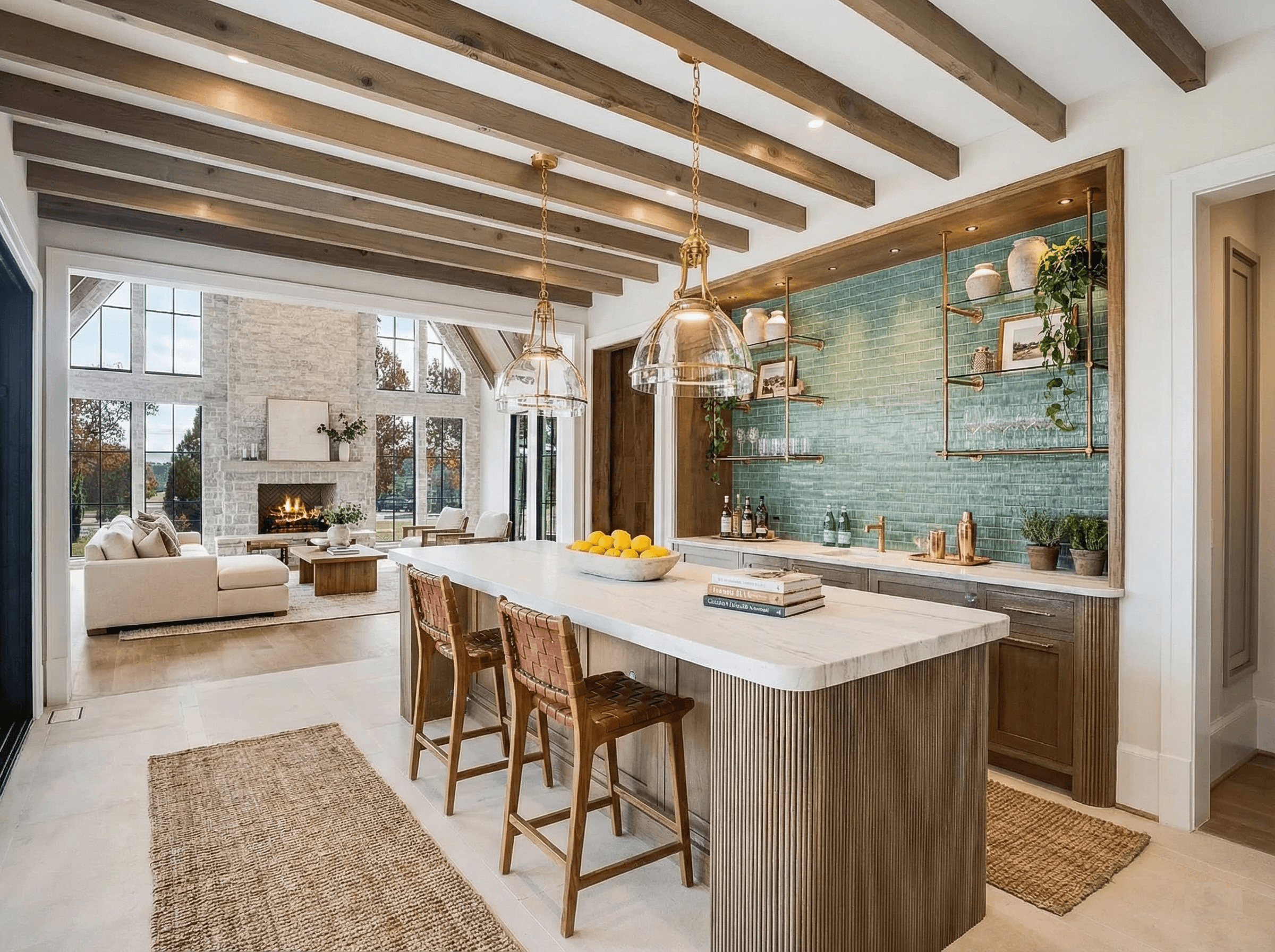 brown and gray concrete store