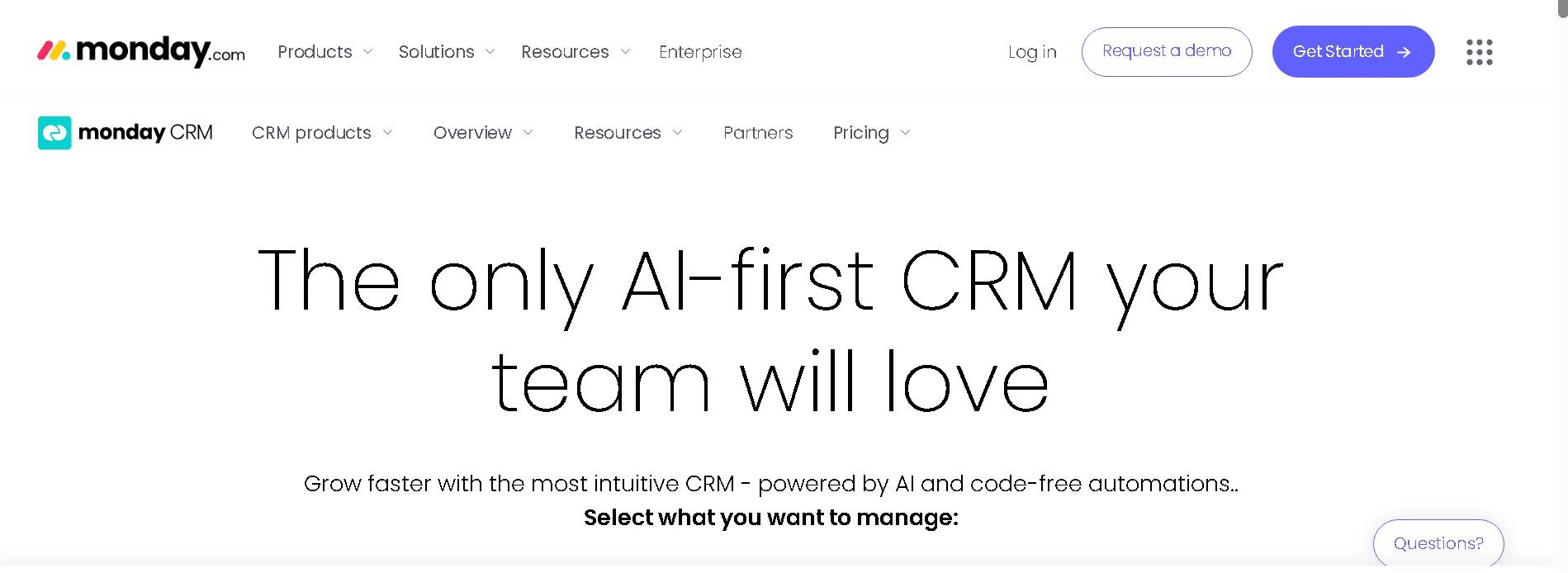 Monday.com CRM