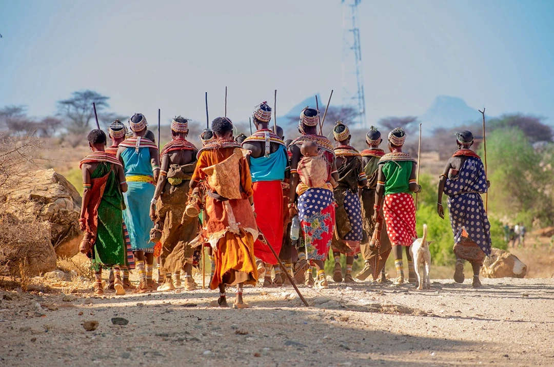 Maasai village walk