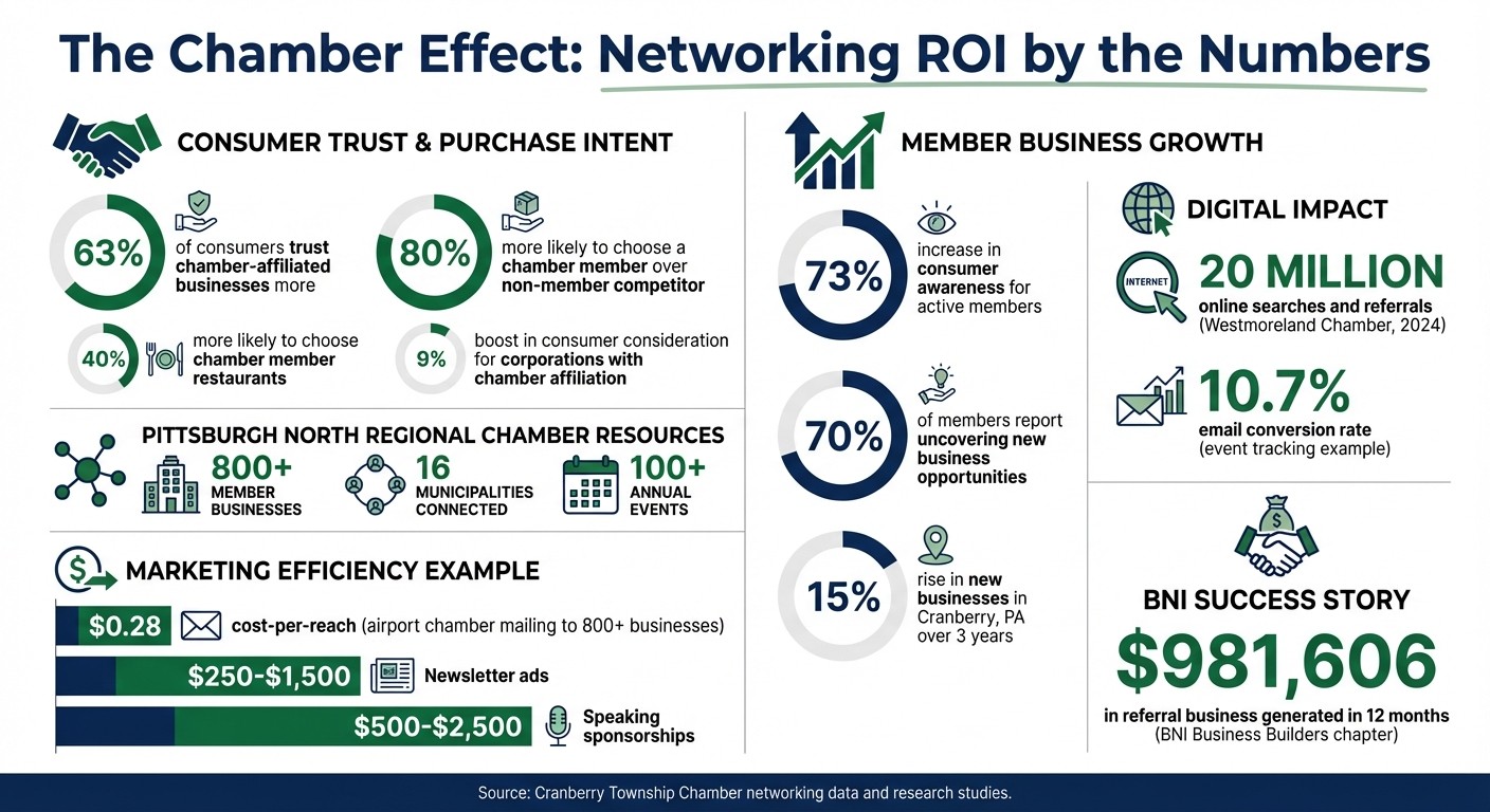Chamber of Commerce Networking ROI Statistics and Business Impact