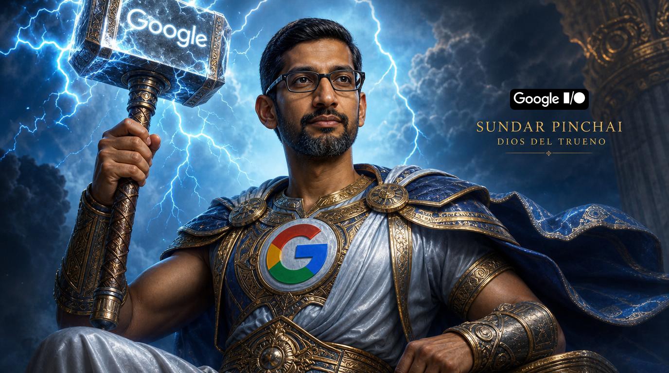 Sundar Pinchai from Google, Dios del trueno