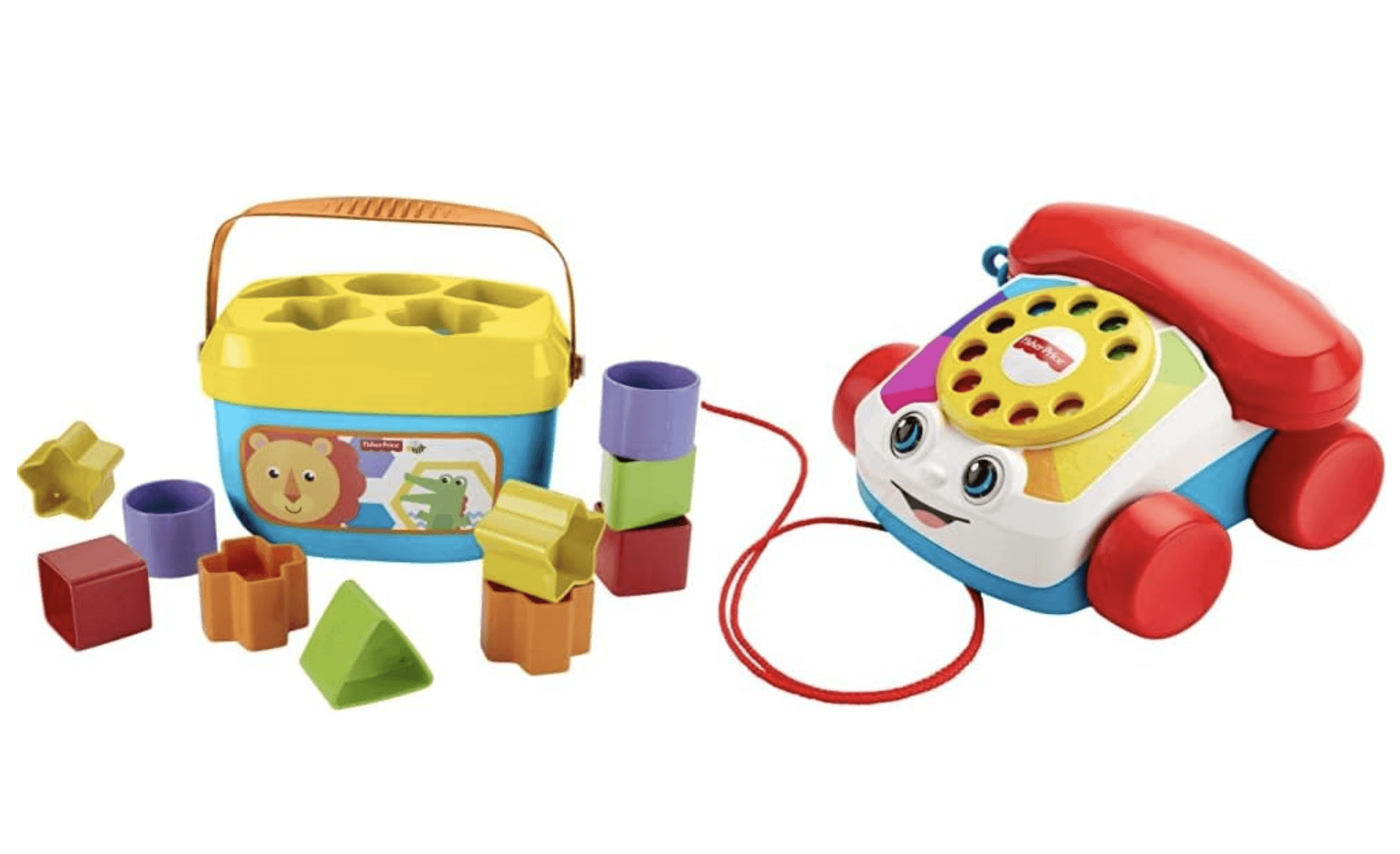 Fisher-Price Baby's First Blocks & Chatter Telephone