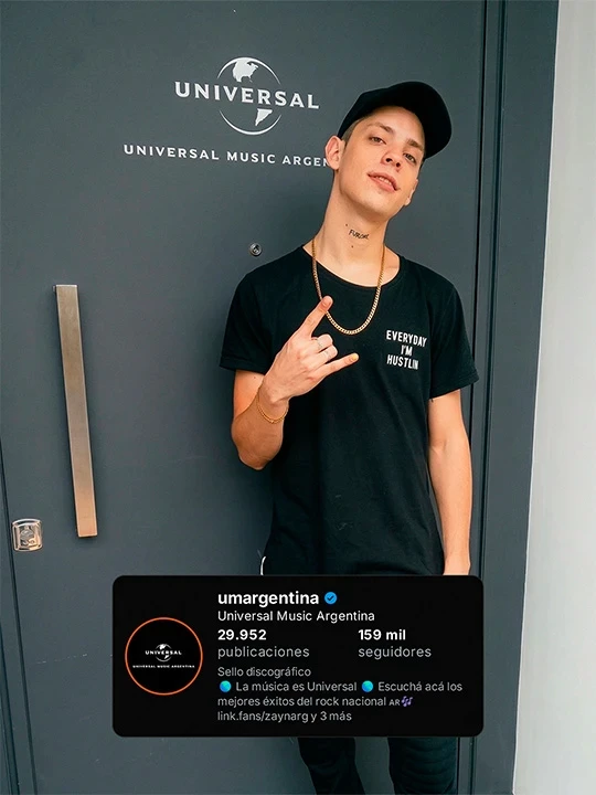 Ser Furor en Universal Music