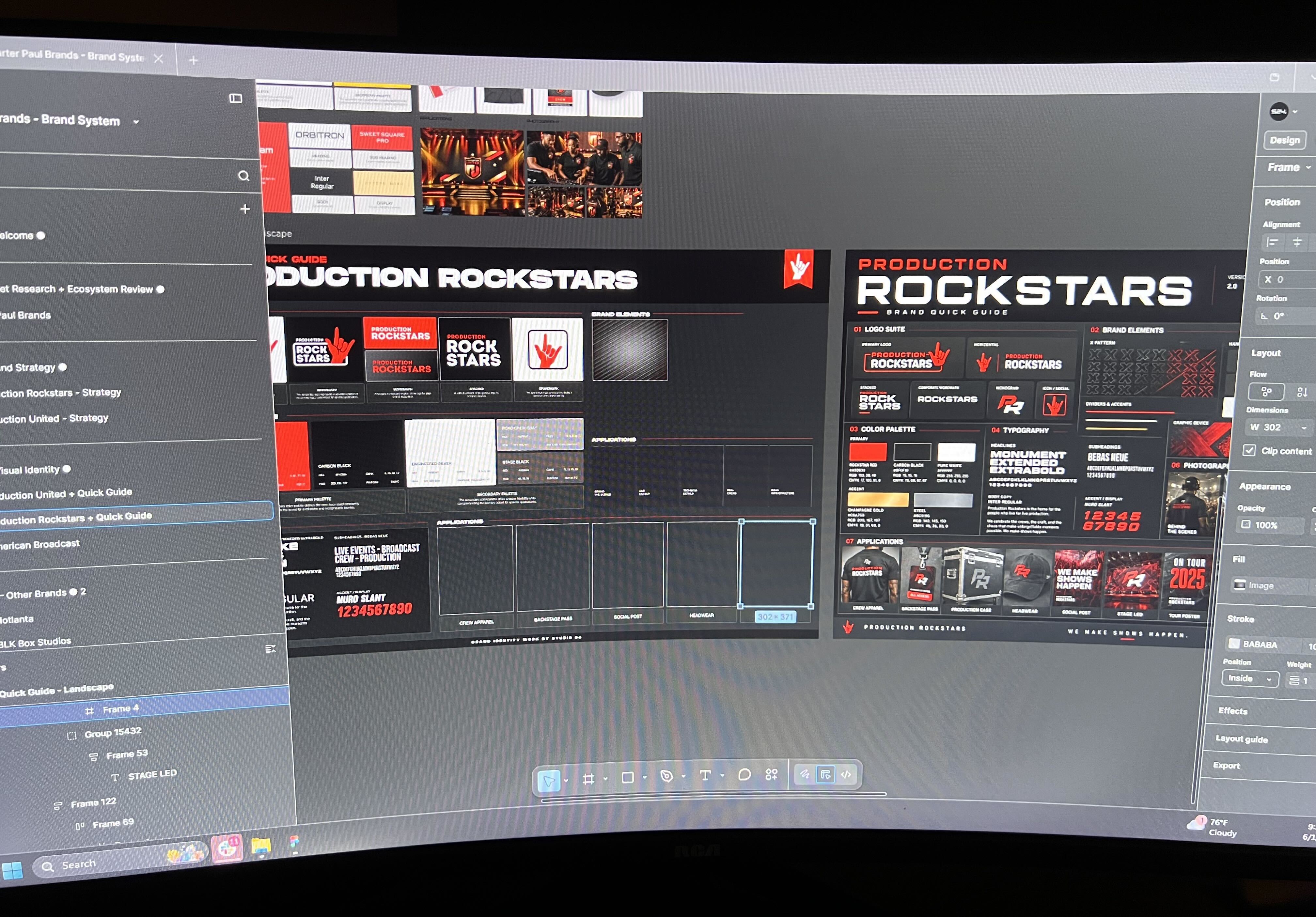 Production Rockstars Website Development