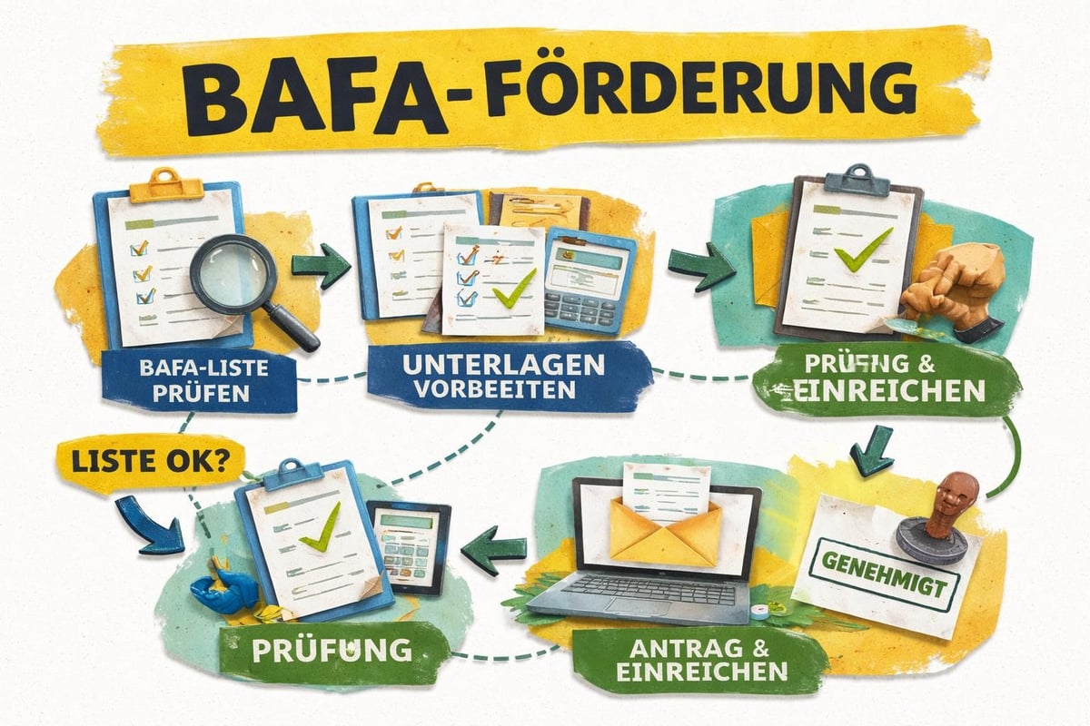 Fördermittel-Antragsprozess