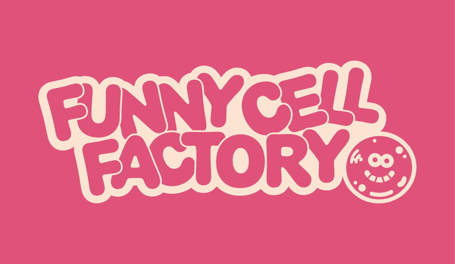 Muestra de color Rosa del logo Funny Cell Factory