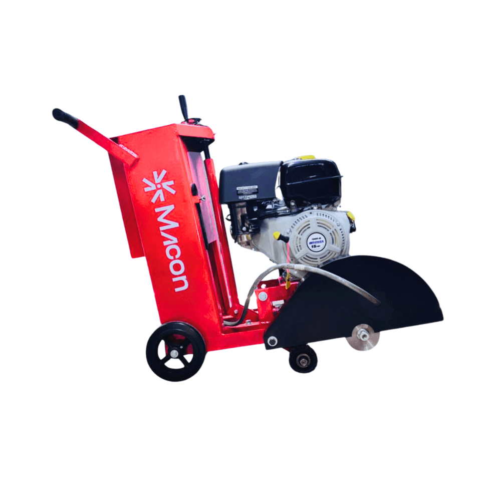 Cortadora de concreto  con motor gasolina Macon, maquinaria ligera para construcción en México