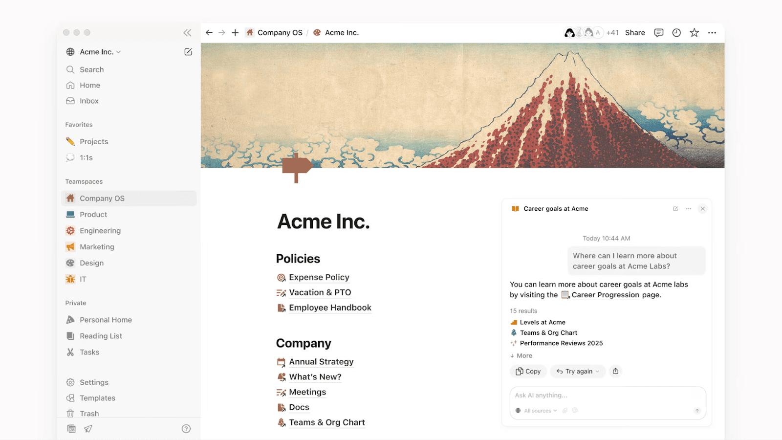Notion supports project risk management