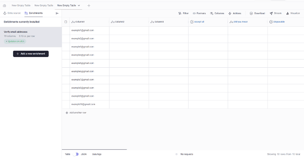 Databar.ai partners with Emailable to provide real-time email verification. - illustration
