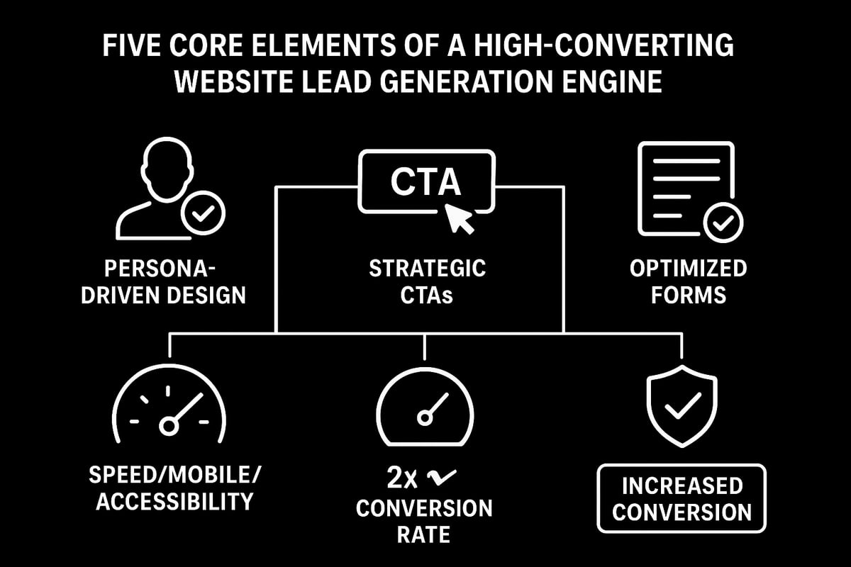 Core Elements of a High-Converting Lead Generation Website