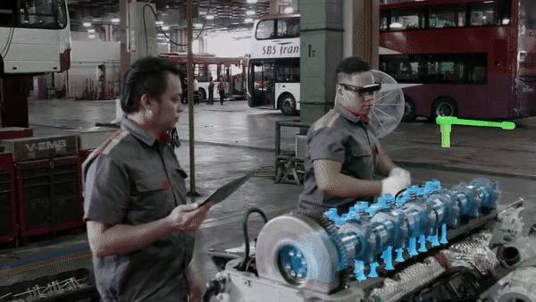 Eon Reality MR Training