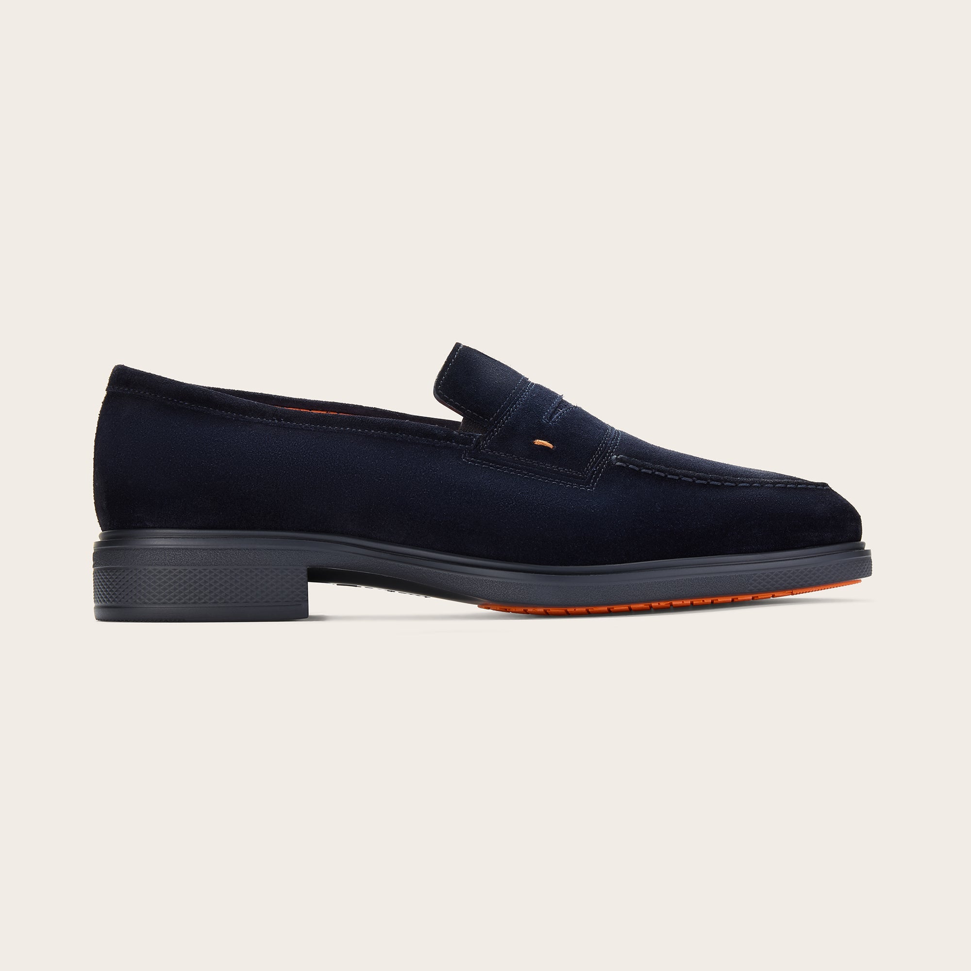 Men's Easy Navy Penny Loafer - Mandelli UK