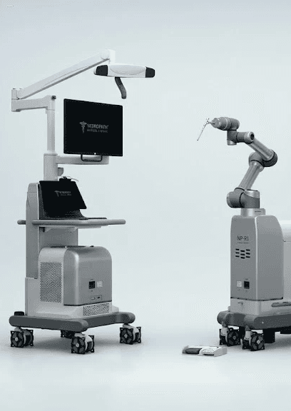 Doctor conducting surgery