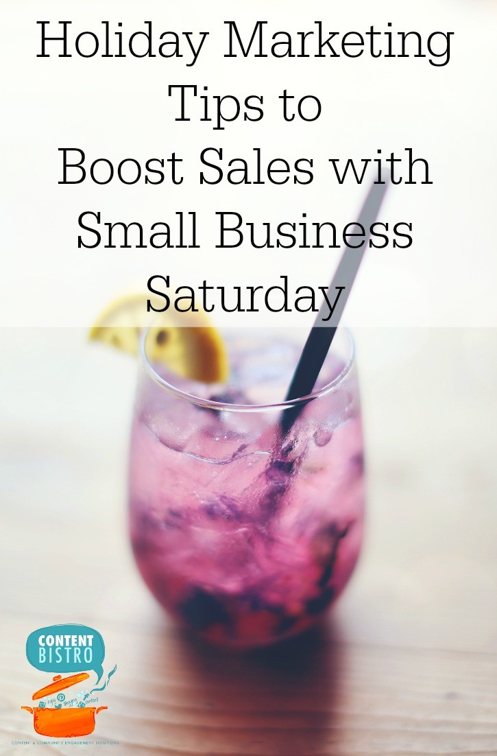 Holiday Marketing Tips to Boost Sales with Small Business Saturday2