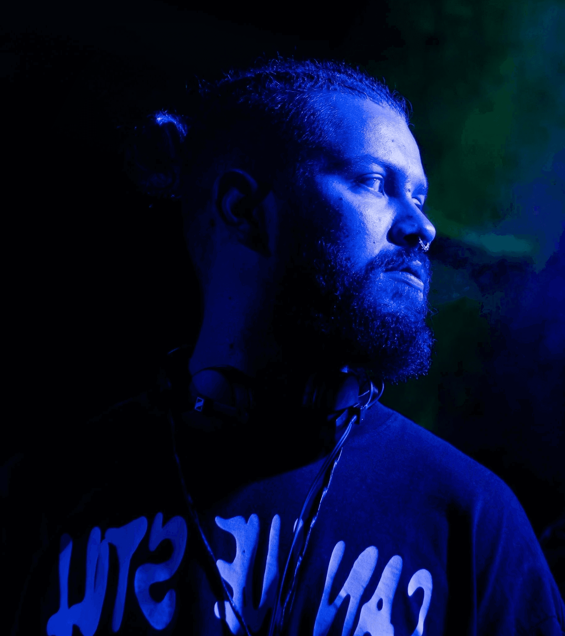 DJ playing in a club