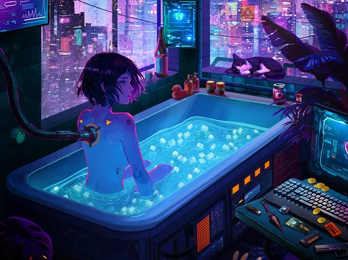 Diseño de personajes estilo Cyberpunk - ÁNIMA Escuela de Artes