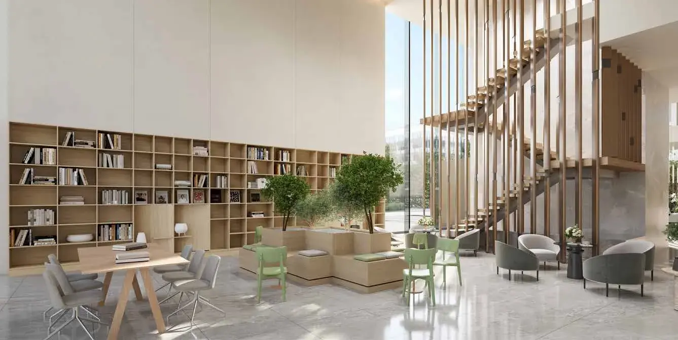South square interior amenities