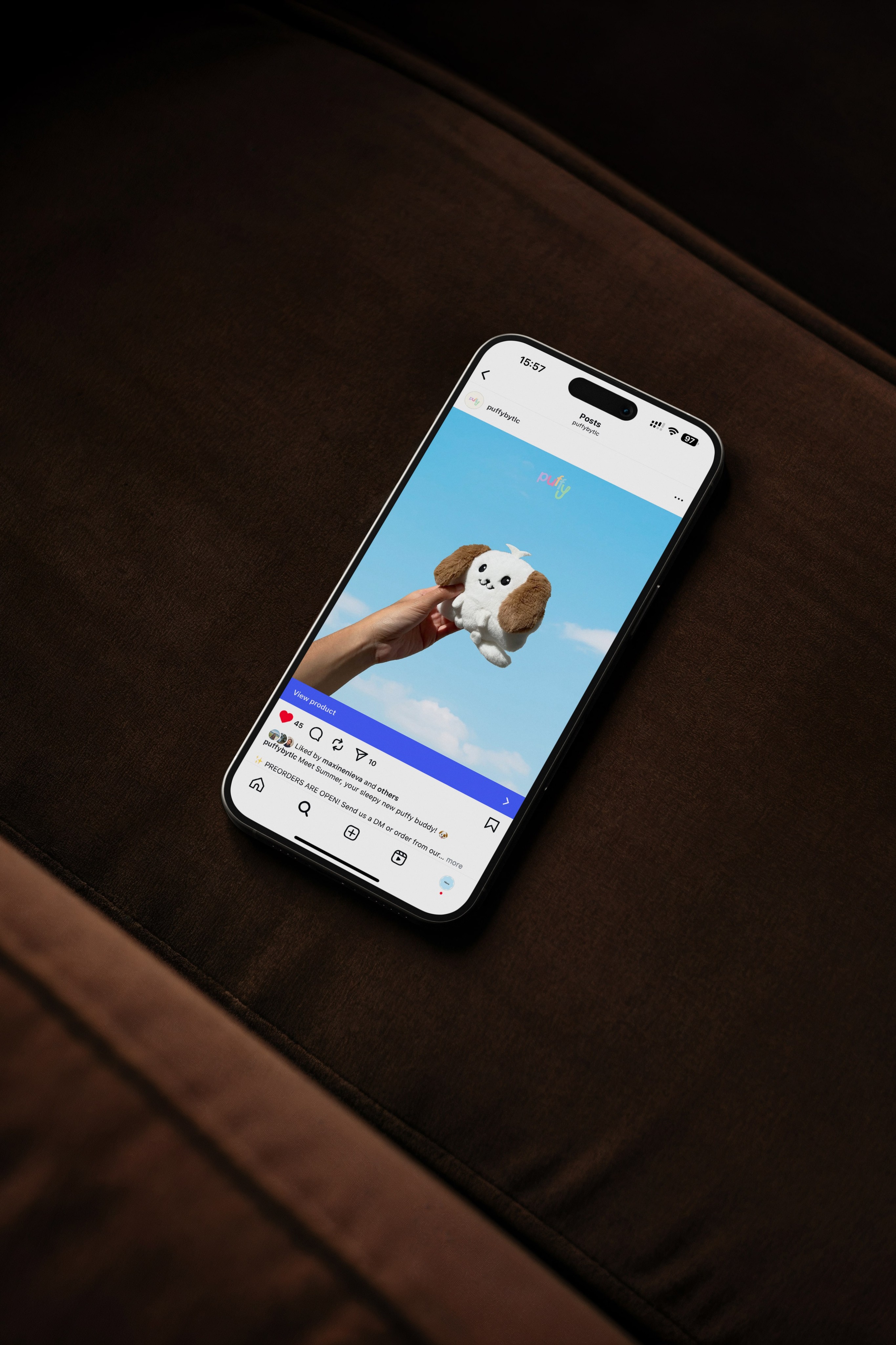 Brand identity social media and website design for filipino local cute plushie toy in Makati Philippines