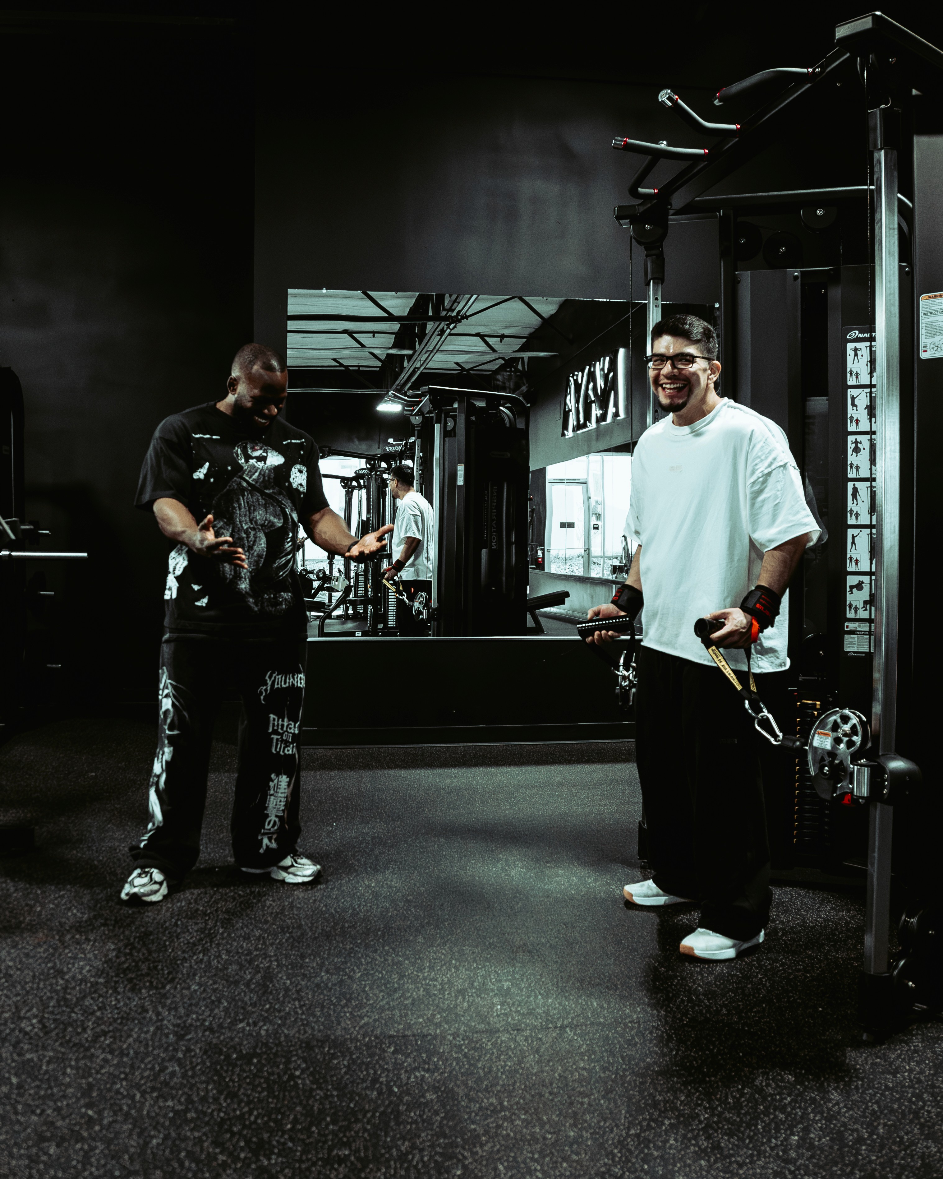 Personal Trainer in a gym