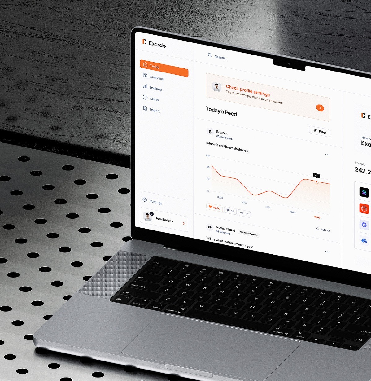 Exorde / real-time social media monitoring tool
