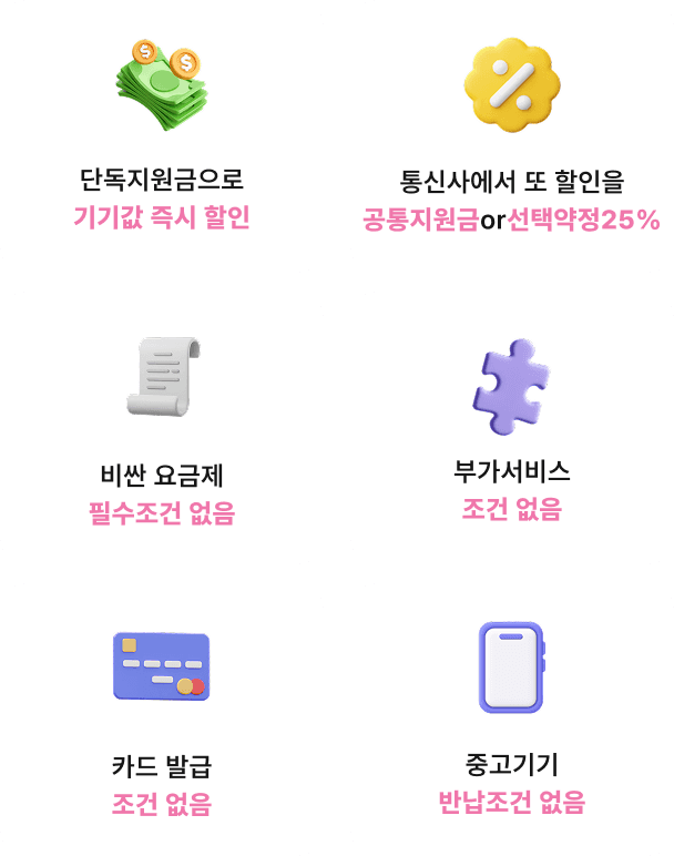 휴대폰, 왜 KT마켓일까요?